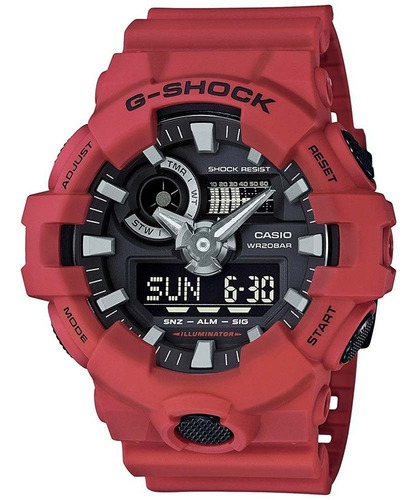 Reloj Casio G-shock Ga700-4a Original + Como Detectar Falso