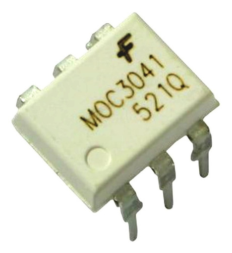 Pack X 5 Moc3041 Moc3041m Moc-3041 Opto Salida Triac Dip6