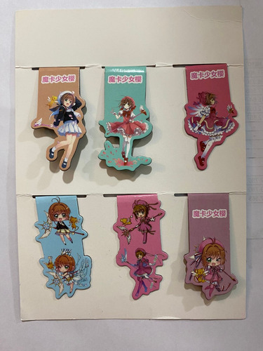 Marcapáginas Clip Magnético Card Captor Sakura