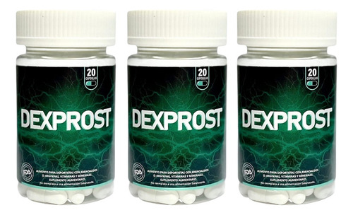 Prostata Dexprost Natural Original Aumenta La Potencia Pack3