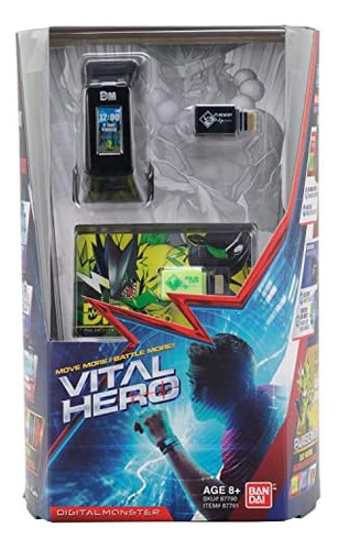 Vital Hero - Digimon - Banda Interactiva (negro) Color Banda Interactiva - Negro