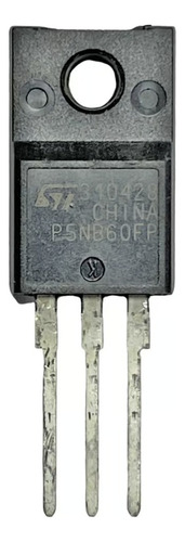 Kit 3pçs Transistor Fet P5nb60fp 5a