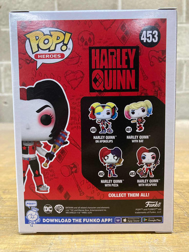 Harley Quinn Con Armas 453 Dc Heroes Funko Pop Original