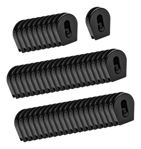 50x Bungee E Collar Cangas Cierras Ajustes Correa Pequeño