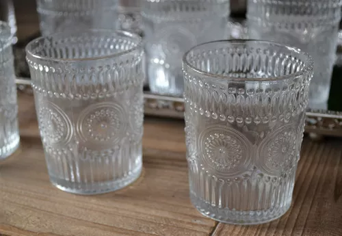 Set de 6 Vasos de Vidrio Diseño Nautico INSPIRA