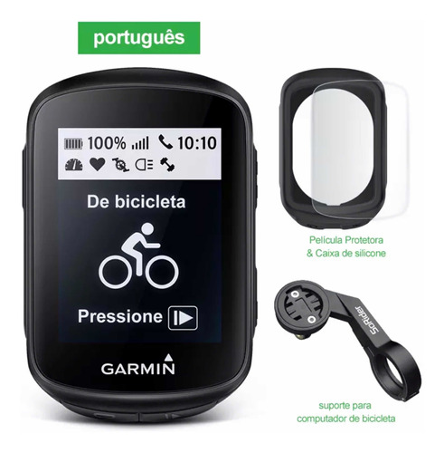 Imagem 1 de 9 de Gps Bike Garmin Edge®130 Navegação Idioma Português