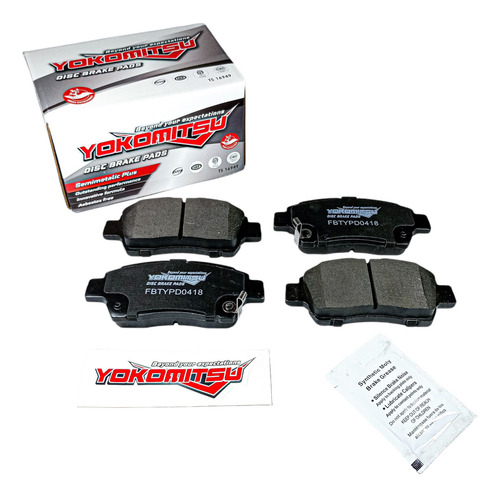 Pastillas De Freno Toyota Yaris Sport 1.3 2nzfe 1999-2005