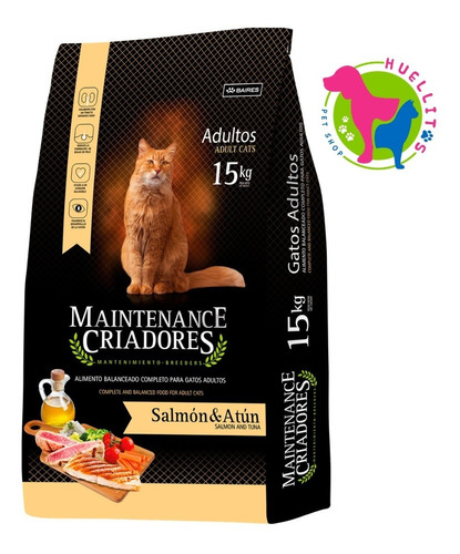 Maintenance Criadores Gato Adulto X15kg- E/gratis Z/oeste