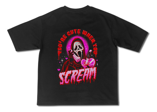 Remera Oversize Scream 2 Exclusive