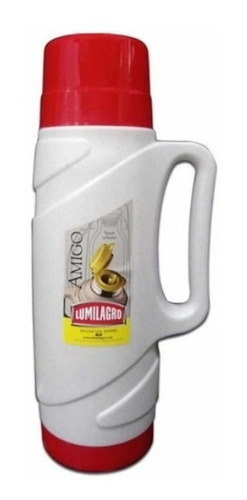 Termo Lumilagro Amigo 1 Litro Cafetero Tapon Cebador