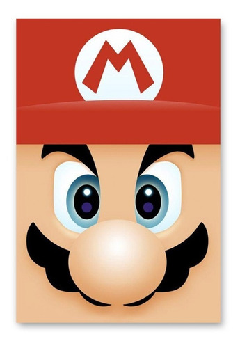 Placa Decorativa Super Mario Bros