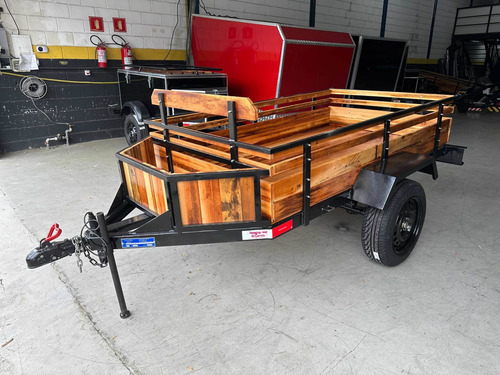 Carretinha Fazendinha 2.00 X 1.20 X 0.40 Com Caixinha - 0km