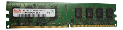 Memoria Ram Hynix Korea 2gb 2rx8 Pc2-6400u-666-12 Ddr2