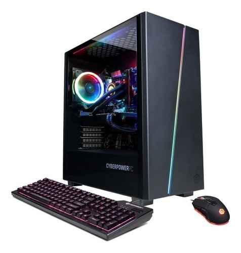 Cyberpowerpc Gamer Supreme Liquid Cool Black Gaming Desktop 