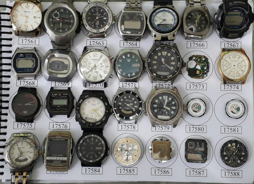 Lote 64 Sucatas Casio E Outros- Máquina Do Tempo