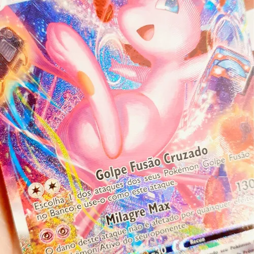 Carta Pokémon Mew Vmax Lendário Golpe Fusão