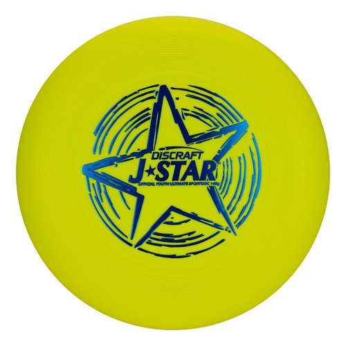 Disco Deportivo J-star Amarillo Discraft De 145 Gramos