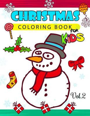 Libro Christmas Coloring Books For Kids Vol.2 : (jumbo Co...