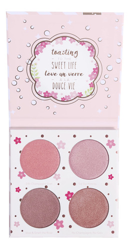 Beauty Bakerie Algodon Candy Champagne Blush Maquillaje Pala