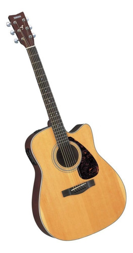Imagen 2 de 2 de Guitarra Electroacústica Yamaha FX370C para diestros natural palo de rosa brillante