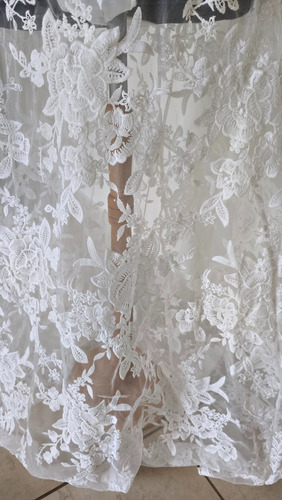Vestido De 15. ¡en Tul Bordado.