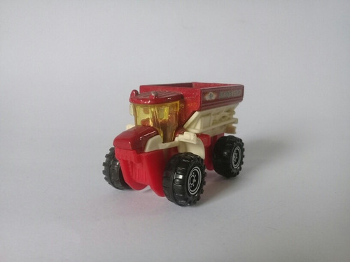 Matchbox Sowing Machine 2012 Rojo Blanco 