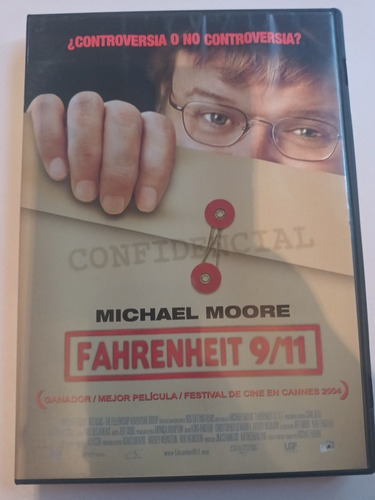 Farenheit 911 Michael Moore Dvd Original