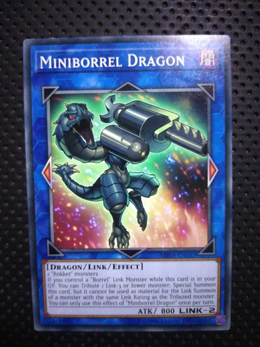 Carta Konami Yugioh Miniborrel Dragon 