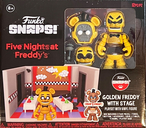 Funko Snaps Five Nights At Freddys- Golden Freddy With Stage
