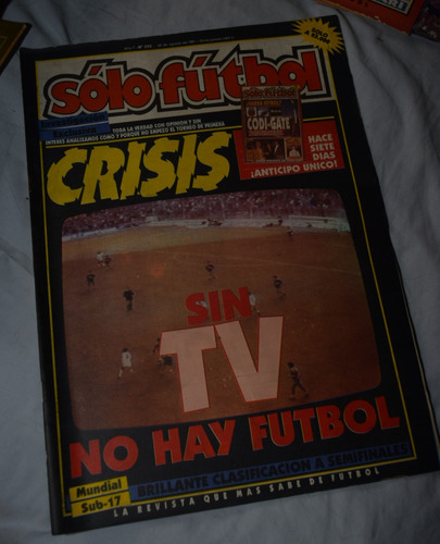 Revista Solo Futbol Crisis Sin Tv No Hay Futbol