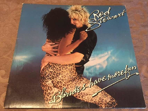 Vinilo Rod Stewart / Blondes Have More Fun ( Made In Usa)