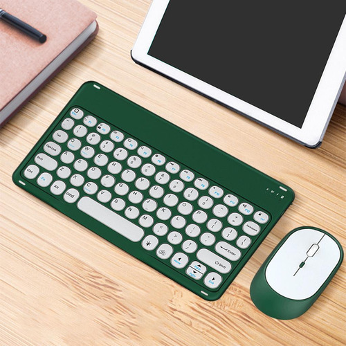 Teclado Y Mouse Inalámbricos Recargable Portátil