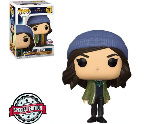 Imagem 1 de 1 de Funko Pop Marvel Eternals Sersi #741 Special Edition