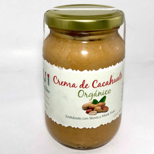 Crema De Cacahuate Sin AzĂșcar