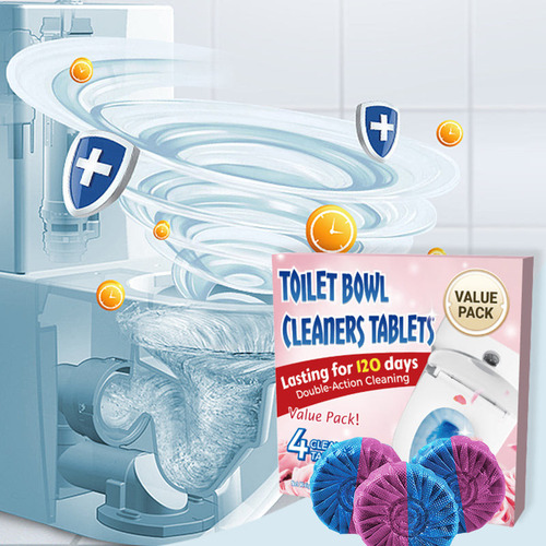 Bloque De Limpieza Para Inodoros De 4 Piezas, Bloque De Limp