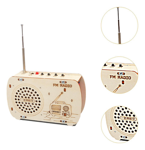 Kit De Experimentos Científicos Con Modelo De Radio Para