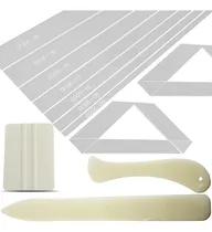Comprar 7 Gabarito 2 Régua Fio Cabelo Acr. Dobradeira Vincador Espat