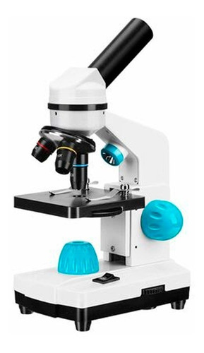 Microscopio Biologico Hd 2000x Accesorios De 13 Piezas Led