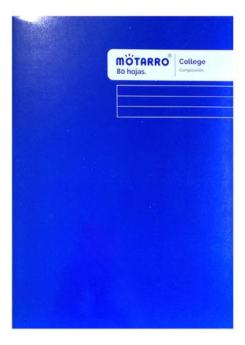 Cuaderno College Composición 80 Hjs 