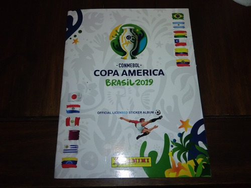 Album Figuritas Copa América Brasil 2019. Completo Impecable