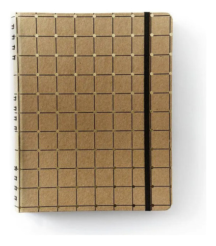 Caderno Reposicionável Cicero 17x24cm - Kraft/linha E Ponto