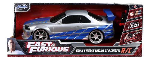 Jada Toys Fast & Furious Brian's Nissan Skyline Gt-r (bnr...