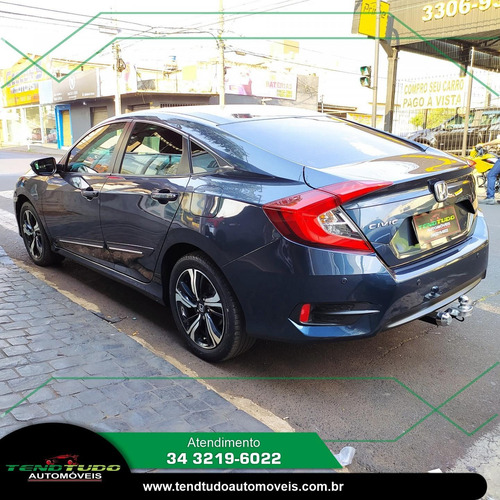Imagem 4 de 7 de Honda Civic Exl 2.0 Azul 2019