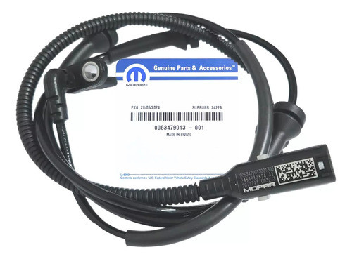 Sensor Abs Roda Traseiro Jeep Renegade Compass Esq Dir