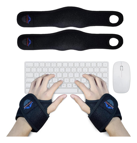 Juego De 2 Almohadillas Ergonómicas Para Reposamuñecas