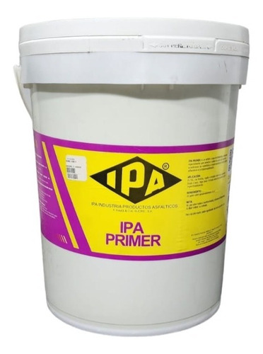 Imprimador Asfáltico Ipa Primer Asfáltico Cuñete 5/1