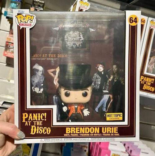 Funko Pop Brendon Urie #64 Panic! At The Disco Ht Álbum Rock (Usado)