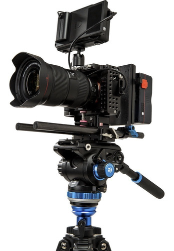 Tripé Benro Vídeo A2573fs6 P/ 6kg C/ Cabeça Hidráulica 1,78m