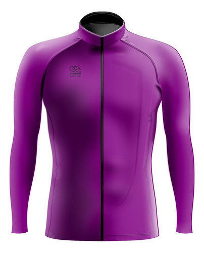 Ropa De Ciclismo Jersey Maillot Rex Factory 774 Liso Purpura