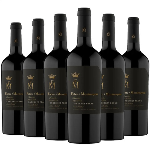 Vino Tinto Fabre Montmayou Terruño Reserva Cabernet Franc X6